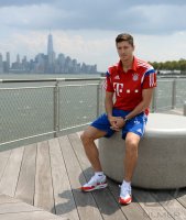 FUSSBALL 1. Bundesliga 14/15: Robert Lewandowski (FC Bayern Muenchen)