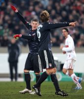 Fussball DFB Pokal 10/11 : VfB Stuttgart - FC Bayern Muenchen