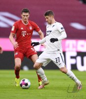 Fussball 1. Bundesliga Saison 20/21: FC Bayern Muenchen - TSG 1899 Hoffenheim
