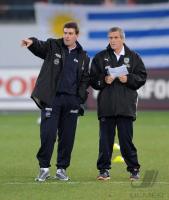 Fussball International:  Trainer Oscar Washington Tabarez (URU)