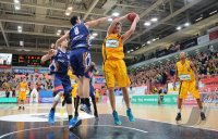 Basketball 1. Bundesliga 13/14:  Walter Tigers Tuebingen - Eisbaeren Bremerhaven