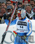 SKI   Weltcup  Kitzbuehel Streif  Herren  Cuche Jubel