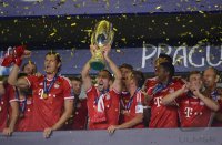 Fussball Super Cup Finale 2013: FC Bayern Muenchen - FC Chelsea London