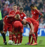 FUSSBALL INTERNATIONAL  CHL HALBFFINALE 11/12: FC Bayern Muenchen - Real Madrid