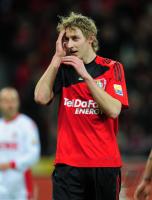 FUSSBALL, 1. BUNDESLIGA, 24. Spieltag: Leverkusen - Koeln