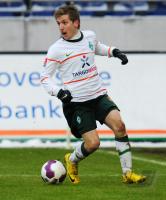 FUSSBALL, 1. BUNDESLIGA, 22. Spieltag: Bremen, MARIN Einzelaktion