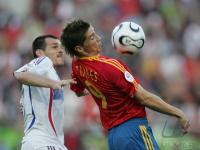 Fussball WM 2006 Spanien - Frankreich