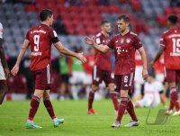 Fussball 1. Bundesliga Saison 21/22: FC Bayern Muenchen -  1. FC Koeln