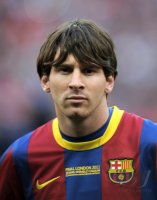 Fussball Champions League Finale 2011:  Lionel Messi (Barca)