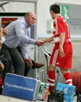 Fussball Ligapokal: Bremen - Bayern