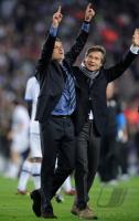 FUSSBALL  International CHL 2009/2010 :  JUBEL  Trainer Jose Mourinho (Inter)