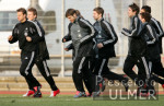 Fussball Training der Nationalmannschaft