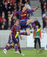 FUSSBALL  International CHL 09/10 : VfB Stuttgart -  FC Barcelona