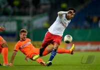 Fussball  DFB Pokal   Saison 2013/2014, 2. Hauptrunde: Hamburger SV - SpVgg Greuther Fuerth