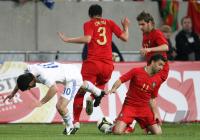 Fussball International, Portugal - Griechenland