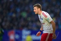 Fussball, 1. Bundesliga  Saison 2014/2015: Hamburger SV - Borussia Moenchengladbach