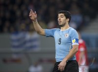 Fussball International Testspiel: Luis SUAREZ  (Uruguay)