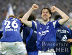 Fussball DFB Pokal: Schalke - Bremen, Jubel KRSTAJIC