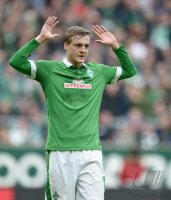 Fussball, 1. Bundesliga  Saison 2014/2015: Werder Bremen - FC Augsburg