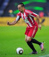 Fussball: DFB Pokal Finale: FC Bayern Muenchen, RIBERY am Ball