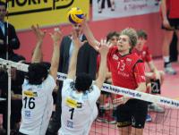 Volleyball 1. Bundesliga  08/09 Play Off  ENBW TV Rottenburg  -  VfB Friedrichshafen