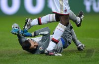 Fussball International Serie A 13/14: Torwart Samir Handanovic (Inter Mailand)