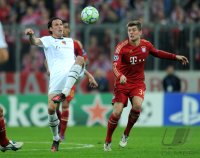 Fussball CHL  Saison 2011/2012:  FC Bayern Muenchen - FC Basel