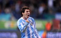 Fussball Nationalmannschaft : JUBEL Lionel Messi (ARG)