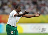 FUSSBALL  Olympia 2008   Viertelfinale  Maenner   Brasilien - Kamerun