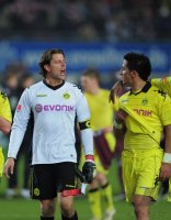 Fussball 1. Bundesliga  2010/2011:  1. FC Kaiserslautern - BVB Borussia Dortmund