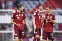 Fussball 1. Bundesliga Saison 21/22: FC Bayern Muenchen -  1. FC Koeln
