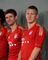 Fussball 1. Bundesliga 2012/2013:  Fototermin beim  FC Bayern Muenchen