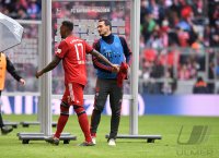Fussball 1. Bundesliga Saison 18/19: FC Bayern Muenchen - Hannover 96
