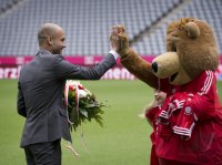 FUSSBALL INTERNATIONAL VORSTELLUNG PEP GUARDIOLA (FC Bayern Muenchen)