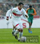 FUSSBALL 1. Bundesliga  Fernando Meira (VfB) am Ball
