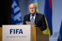 FUSSBALL 63. FIFA  Kongress auf Mauritius 2013: FIFA Praesident Joseph S. Blatter (Schweiz)
