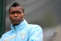 FUSSBALL SERIE A:  Djibril Cisse (Lazio Rom)