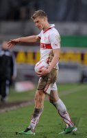 Fussball 1. Bundesliga  Saison 2010/2011: Enttaeuschung bei Pavel Pogrebnyak (VfB Stuttgart)