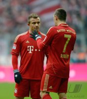 Fussball 1. Bundesliga Saison 12/13: FC Bayern Muenchen - SV Werder Bremen