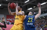 Basketball 1. Bundesliga 23/24: Tigers Tuebingen - EWE Baskets Oldenburg