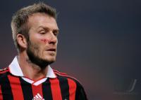 Fussball  SERIE A SAISON 2009/2010;  BECKHAM (AC Mailand )