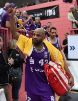 Basketball 1. Bundesliga 14/15 Hauptrunde:  Walter Tigers Tuebingen - BG Goettingen