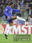 Fussball UCL, Chelsea DROGBA Einzelaktion