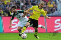 Fussball: 1. Bundesliga Saison 2010/2011: Dortmund - Wolfsburg