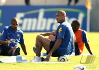 Fussball WM Training Brasilien