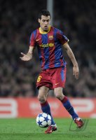 Fussball CHL  Saison 2010/2011:  Sergio Busquets (Barca)
