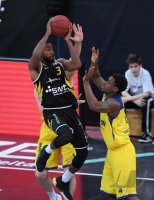 Basketball 1. Bundesliga 17/18 Hauptrunde: Walter Tigers Tuebingen - EWE Baskets Oldenburg