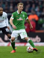 Fussball, 1. Bundesliga  Saison 2014/2015: SV Werder Bremen - Hannover 96