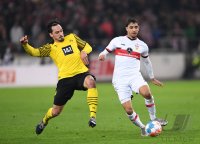 Fussball 1. Bundesliga Saison 21/22: VfB Stuttgart - Borussia Dortmund