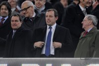 Fussball CHL  Saison 2010/2011:   Praesident Sandro Rosell (FC Barcelona)